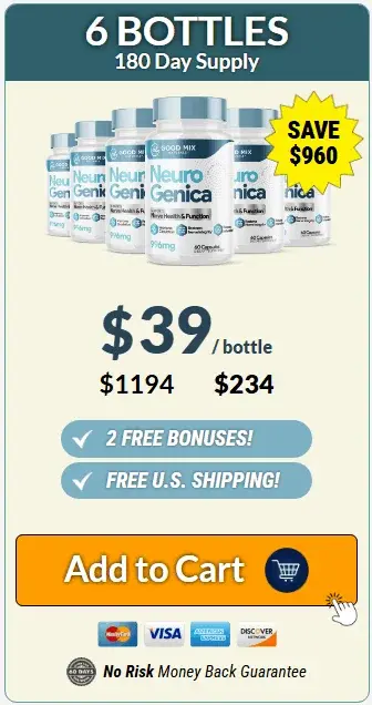 Buy NeuroGenica 6 Bottles Buy NeuroGenica 6 Bottles